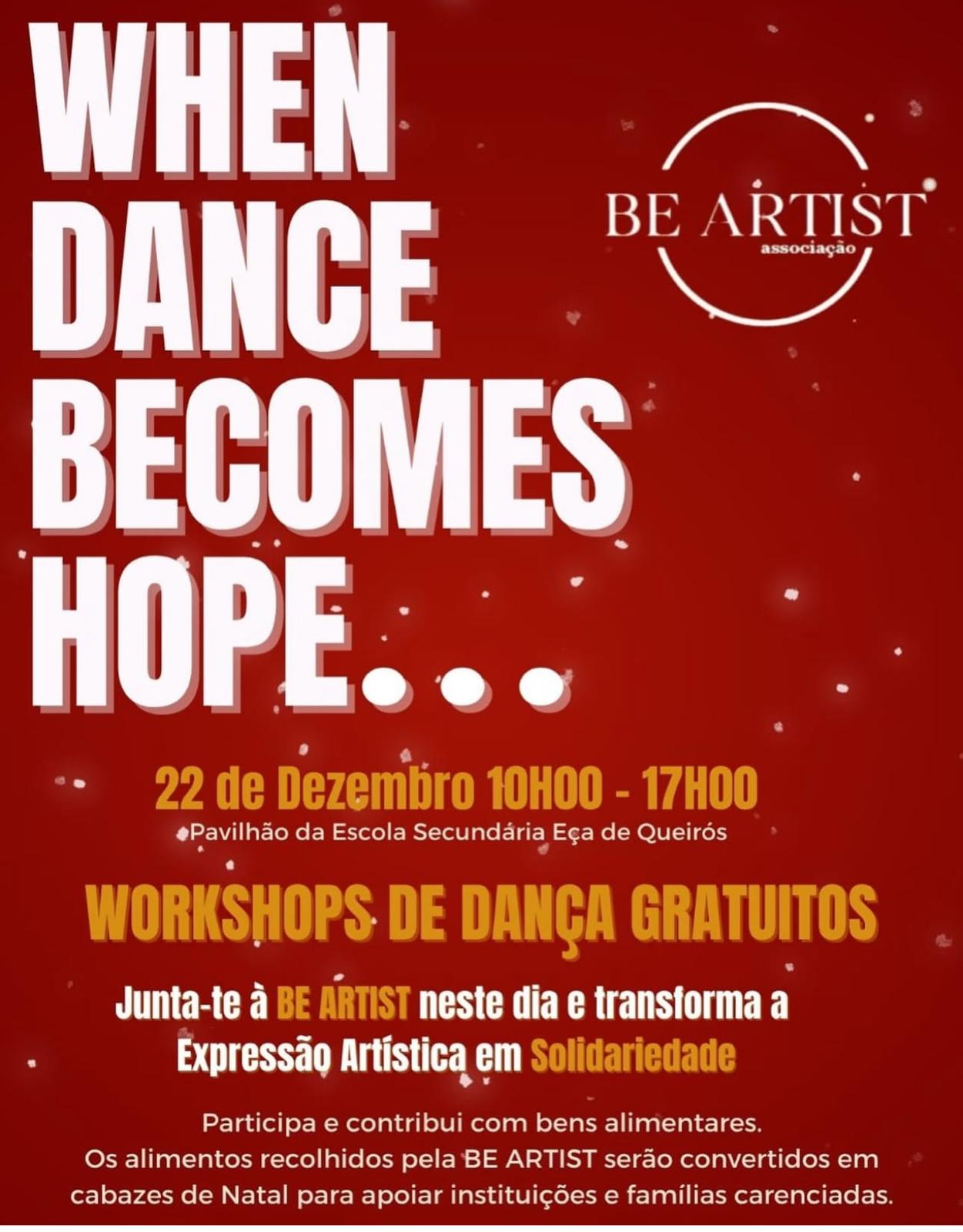 Cartaz de WHEN DANCE BECOMES HOPE...